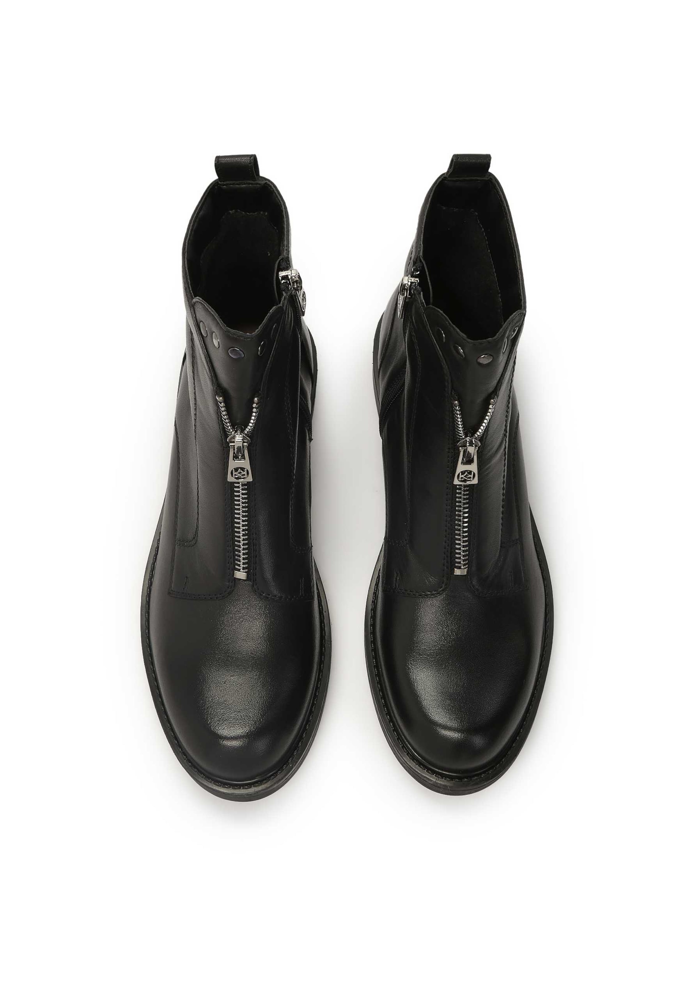 Botine de la Kazar pe negru