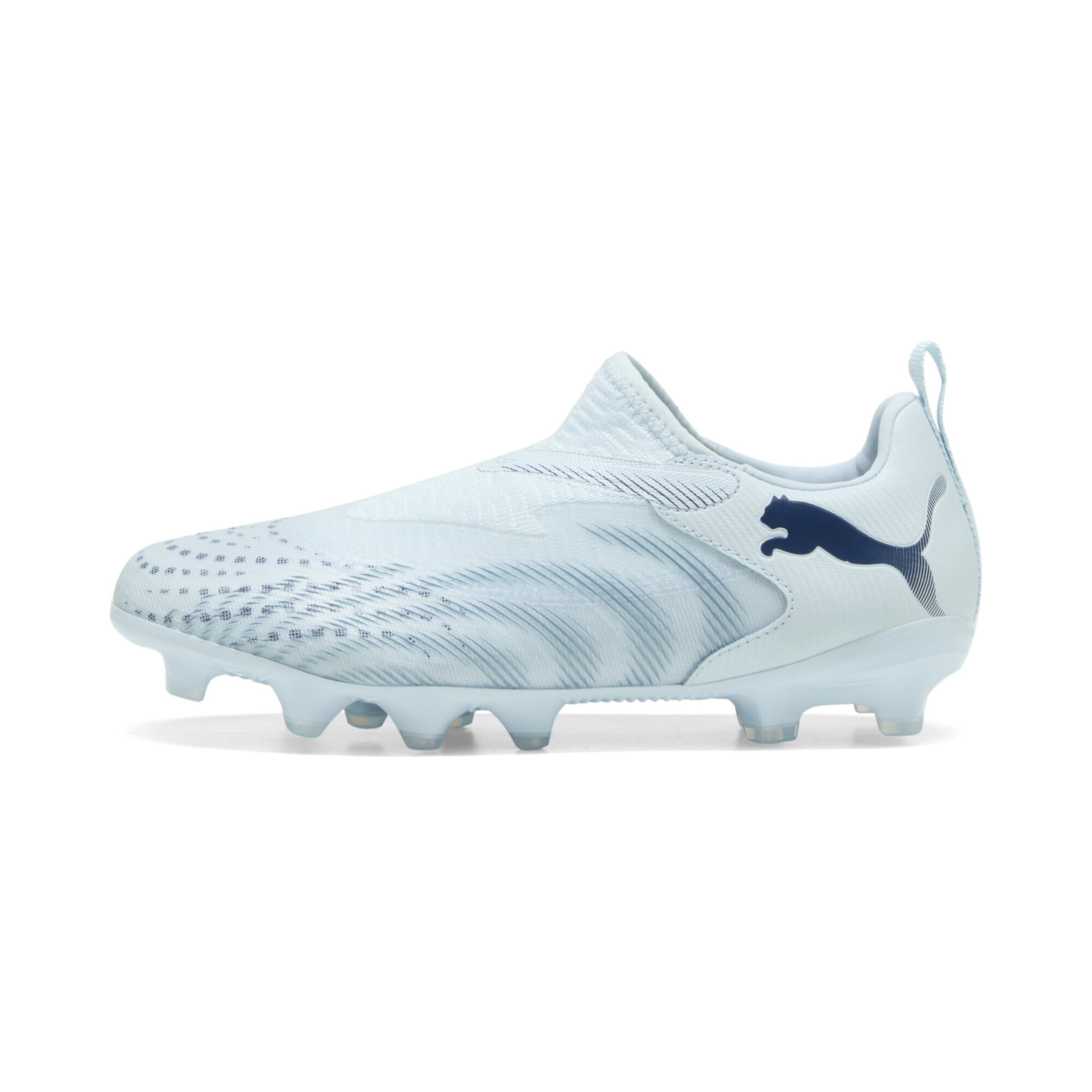 PUMA Sportschoen 'Future 9 Match' in Blauw: voorkant
