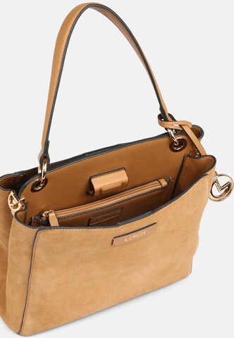 L.CREDI Hobo 'Fioretta' in Beige