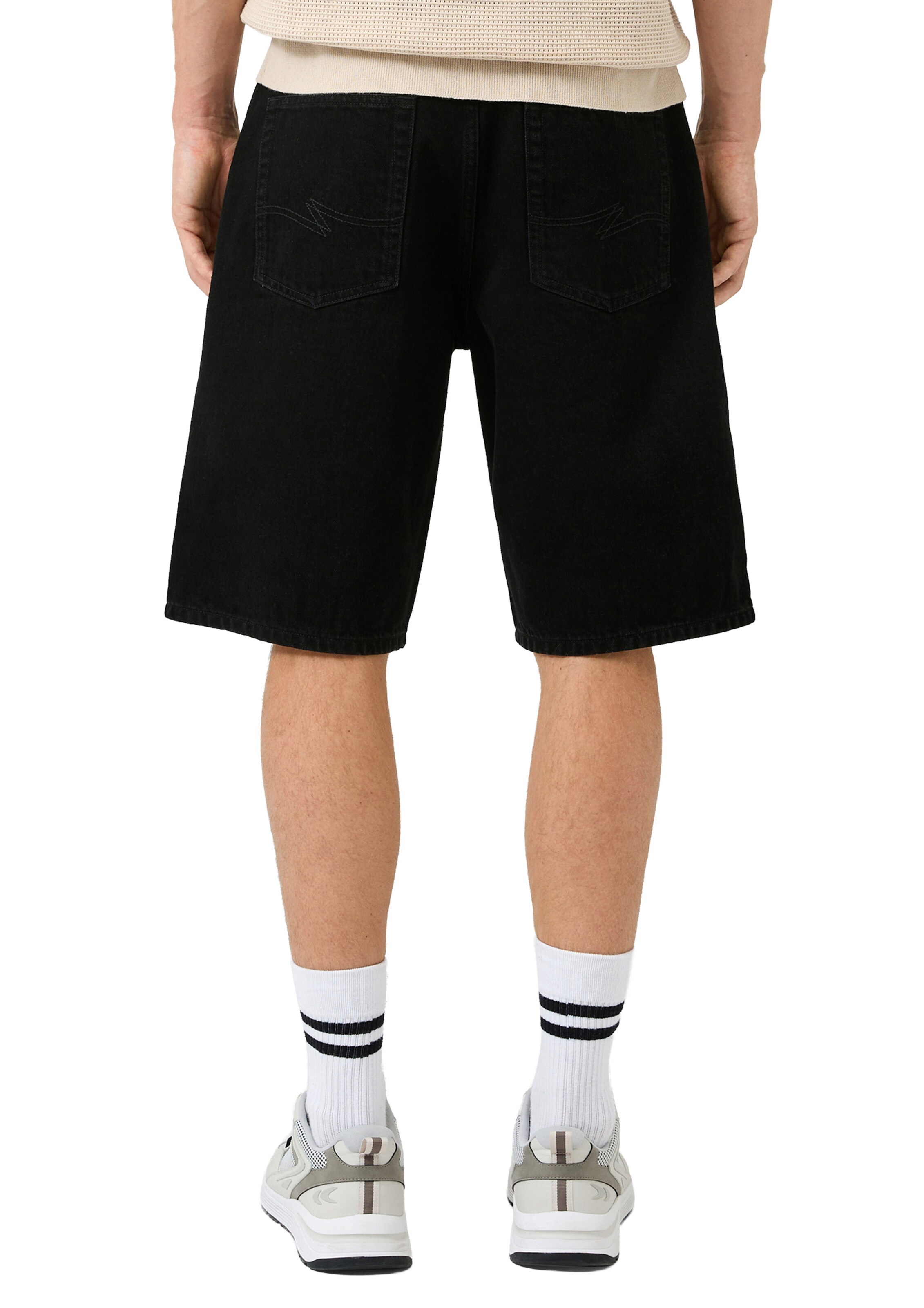 QS - Loosefit Vaquero en negro