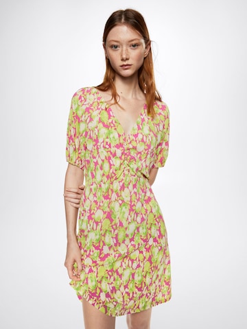 MANGO Letní šaty 'SALITO' – pink: přední strana