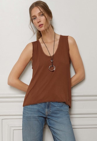 Pepe Jeans - Top 'Coro' en marrón