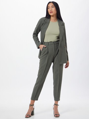 MINE TO FIVE Regular Trousers with creases in Green