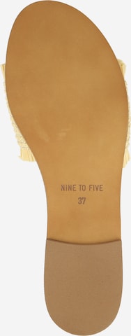 NINE TO FIVE Pantolette in Beige