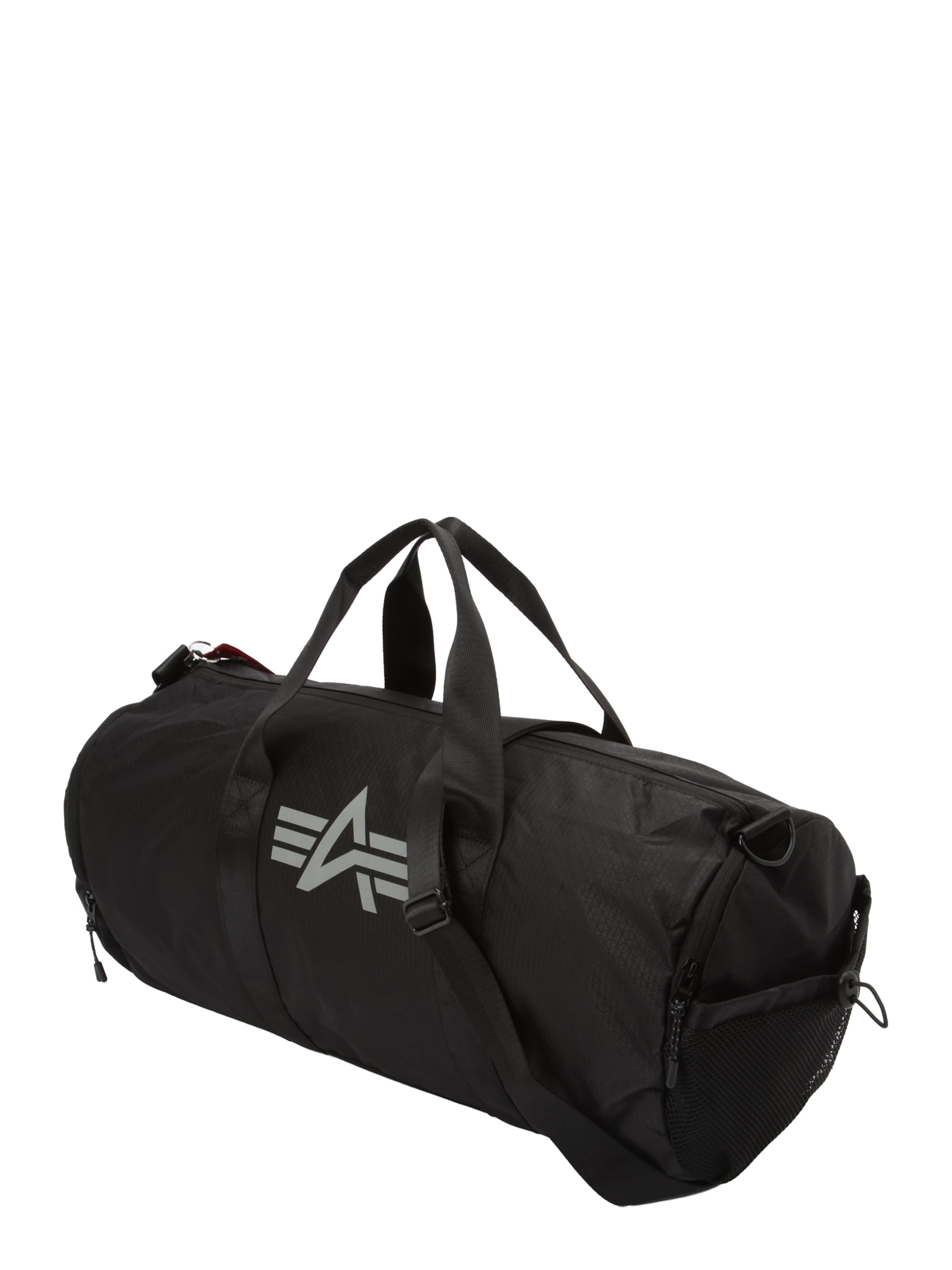 ALPHA INDUSTRIES - Bolsa de viaje en negro: frente