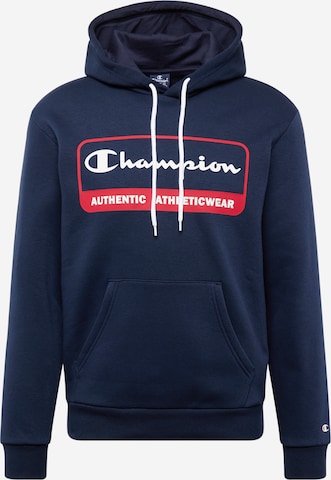 Champion Authentic Athletic Apparel Sweatshirt in Blue: front