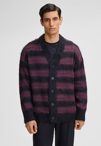 STRELLSON Knit cardigan 'Alpay' in Blue: front