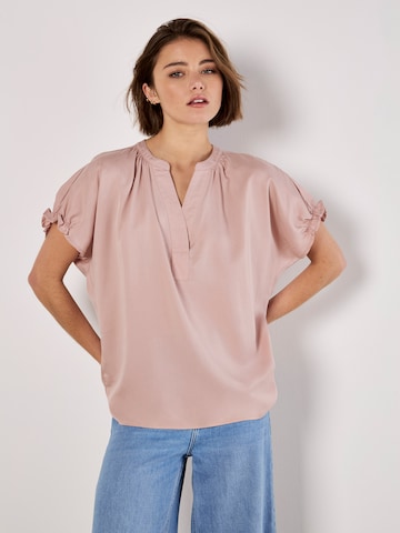 Chemisier ' ' Apricot en rose : devant