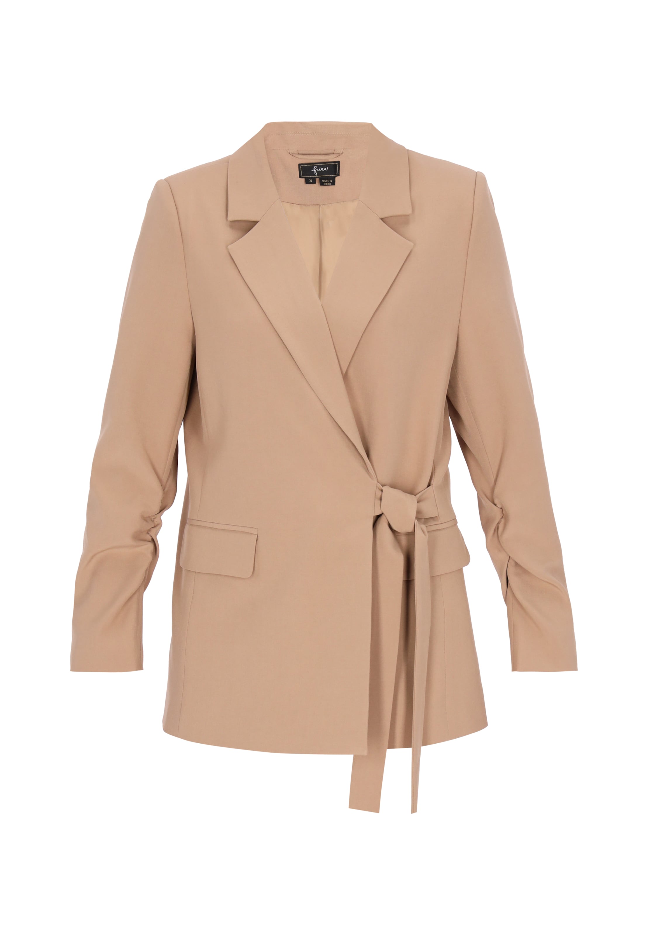 Blazer faina en beige : devant