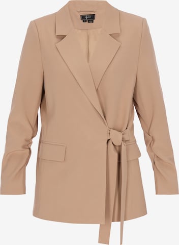 Blazer faina en beige : devant