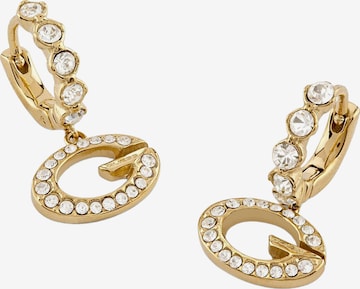 GUESS Earrings 'G Camden' in Gold: front