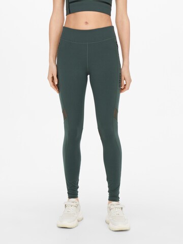 ONLY PLAY - Skinny Pantalón deportivo 'Camp' en gris: frente