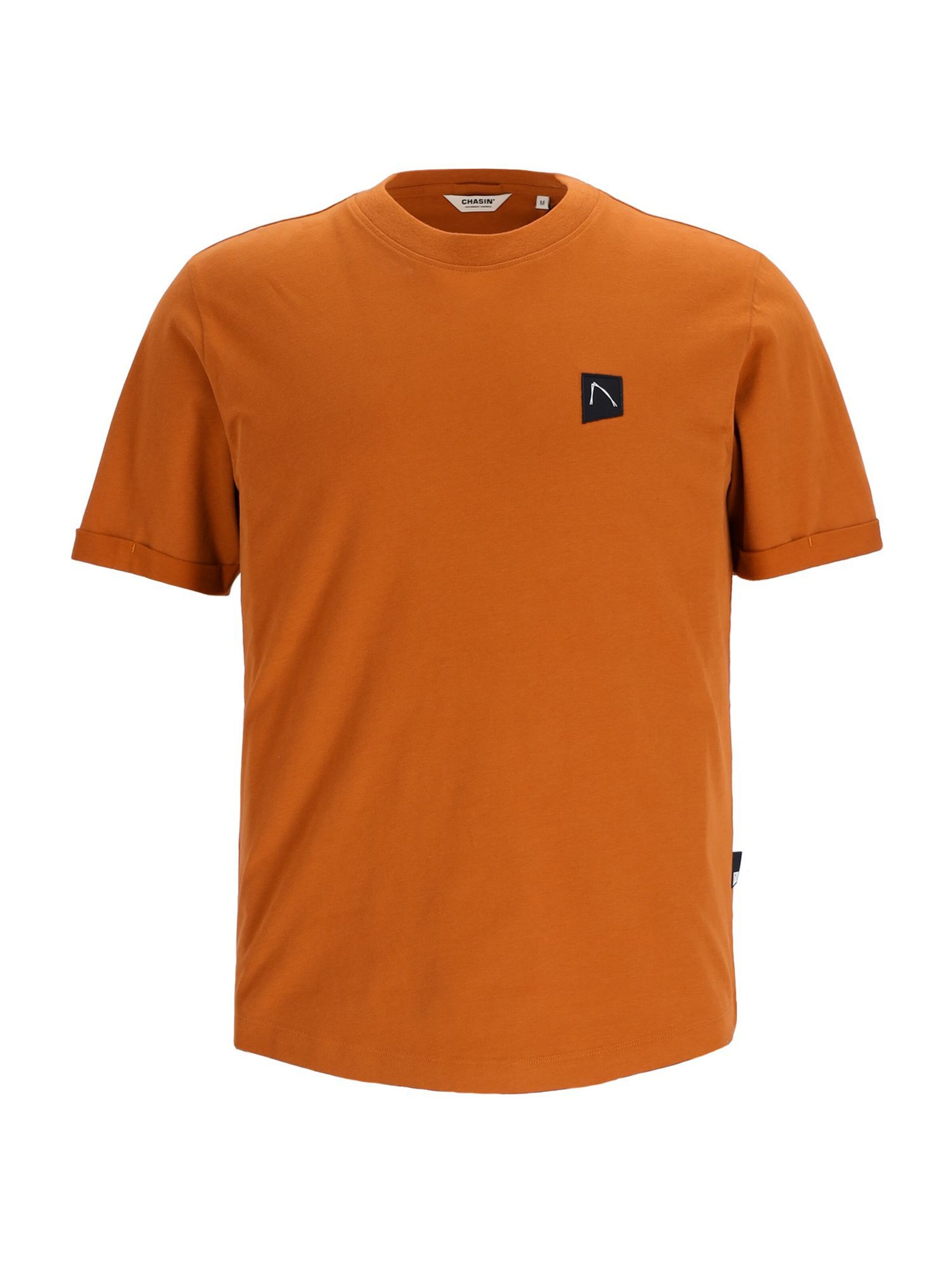CHASIN' Shirt 'Brody' in Orange: Vorderseite