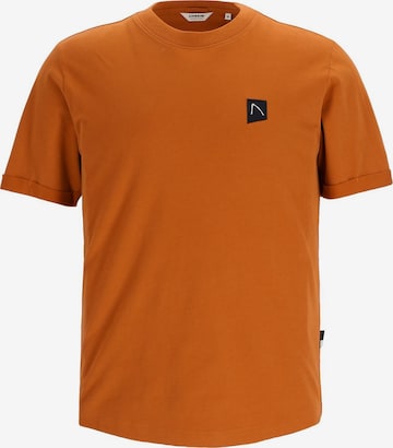 T-Shirt 'Brody' CHASIN' en orange : devant