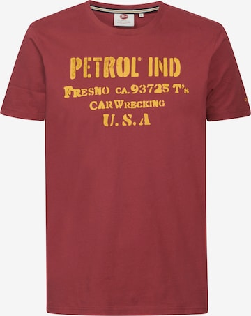 Petrol Industries Футболка в Коричневый: спереди