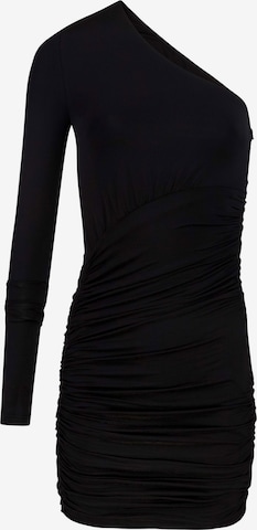 Young Poets - Vestido 'Kaia' en negro: frente