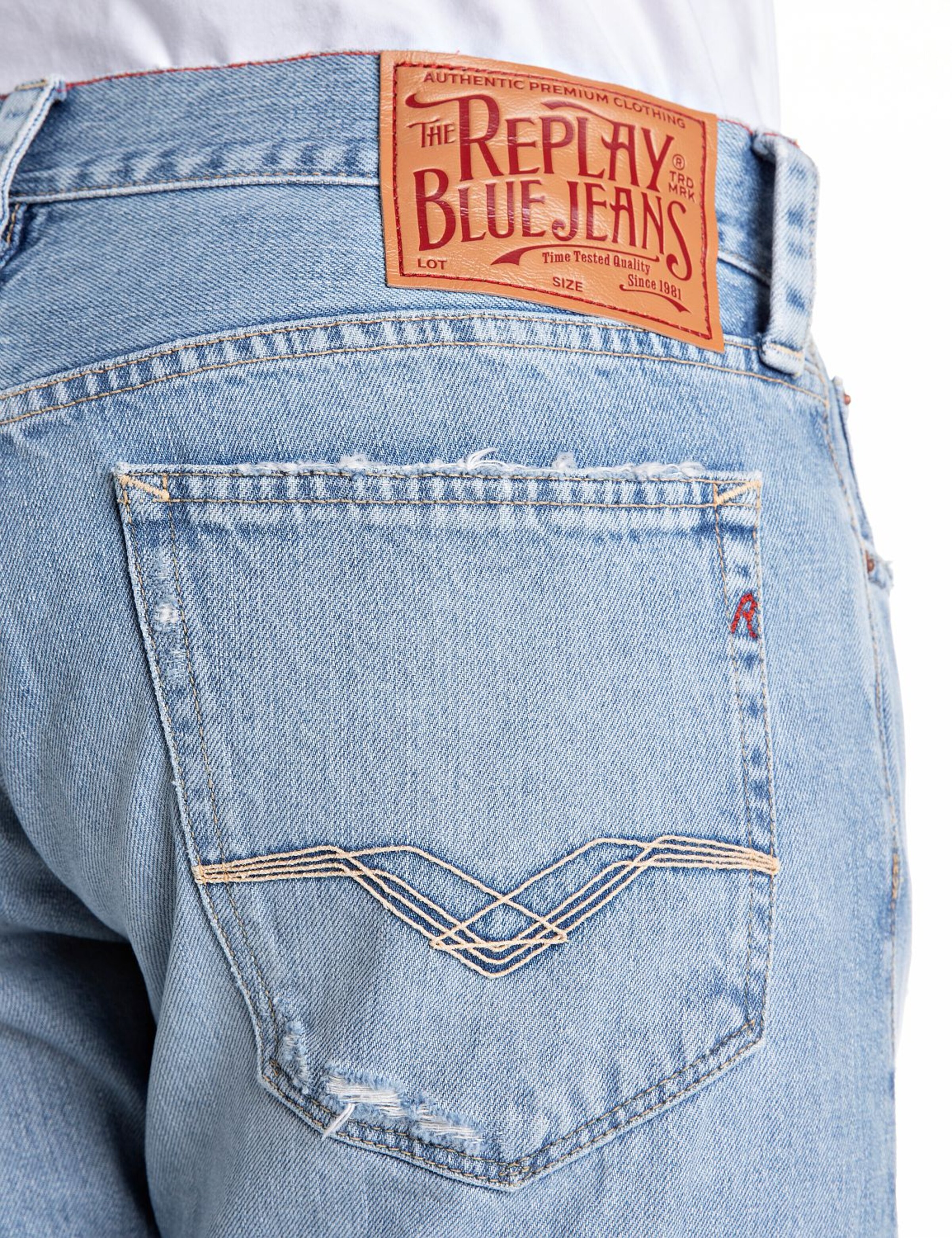 REPLAY Regular Jeans 'Replay' in Blue