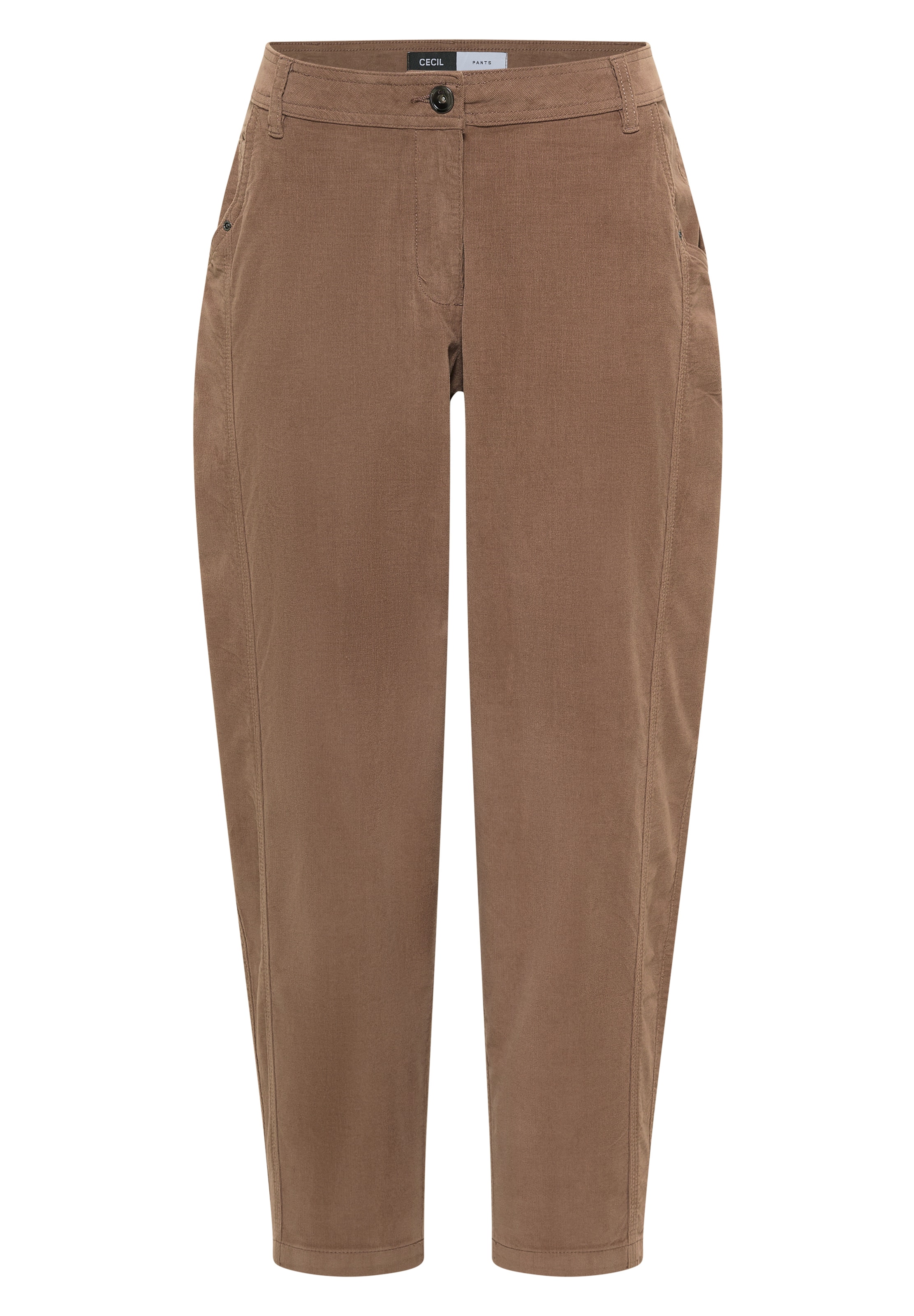 CECIL Pantalon 'Scarlett' en 34/28 en noisette, Vue avec produit