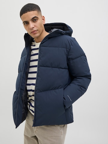 JACK & JONES Зимняя куртка 'JJGlobal' в Синий