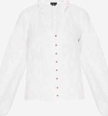 faina - Blusa en blanco: frente