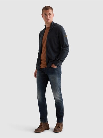Pullover 'Cardigan in 100% cotton with zipper closure' di PME Legend in blu