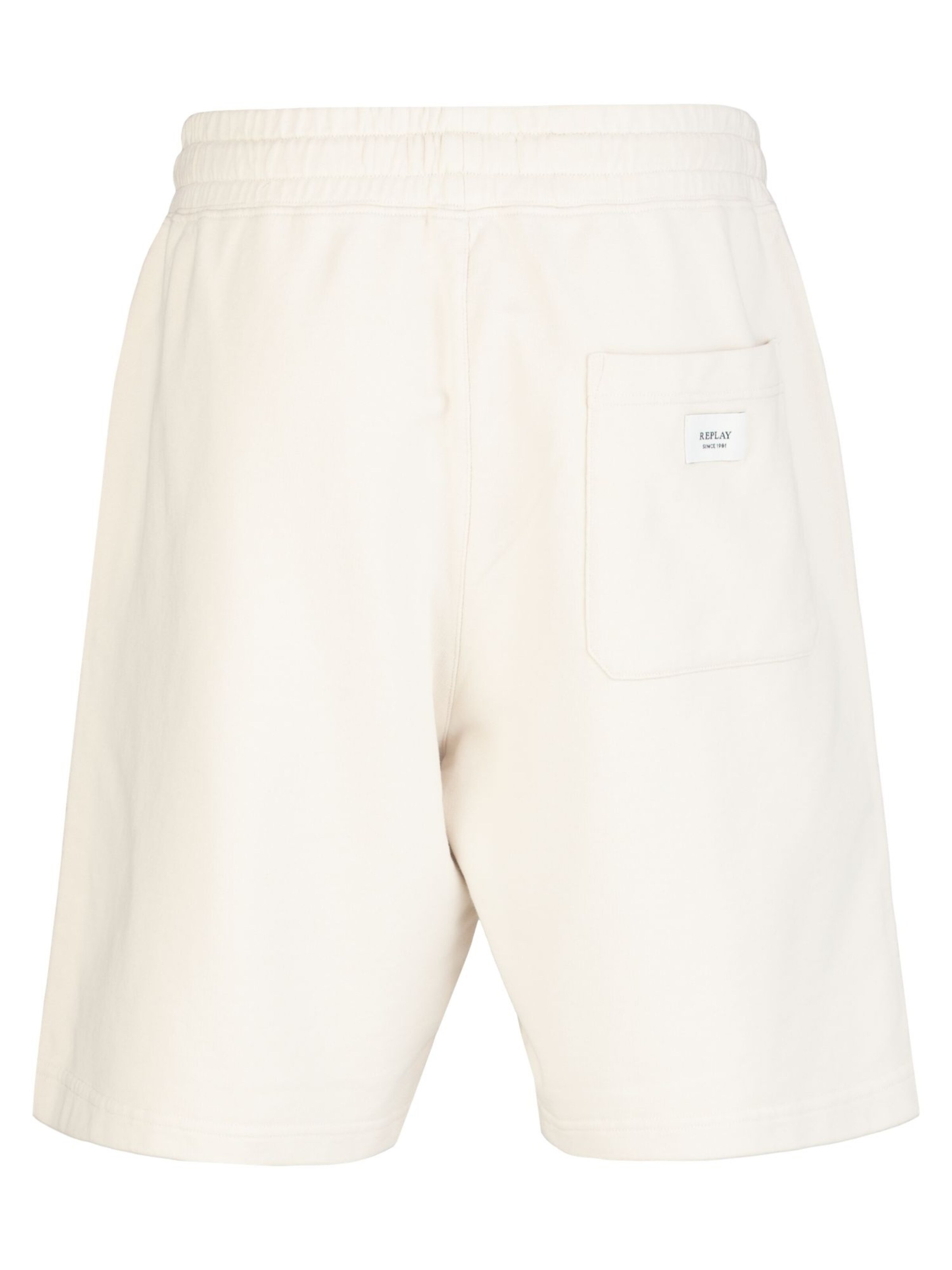 REPLAY Regular Shorts 'FELPA' in Weiß