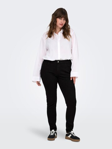 ONLY Carmakoma Skinny Jeans 'CARBilly' i sort