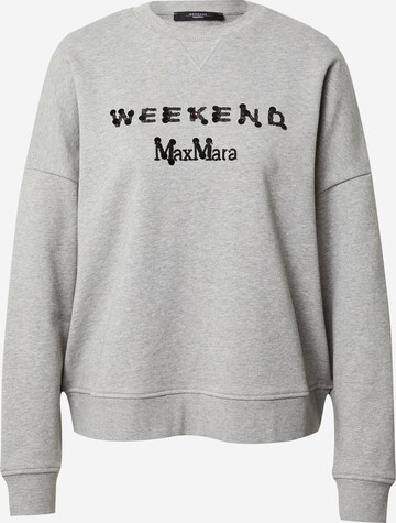 Weekend Max MaraSweater majica 'HOT' - siva boja: prednji dio