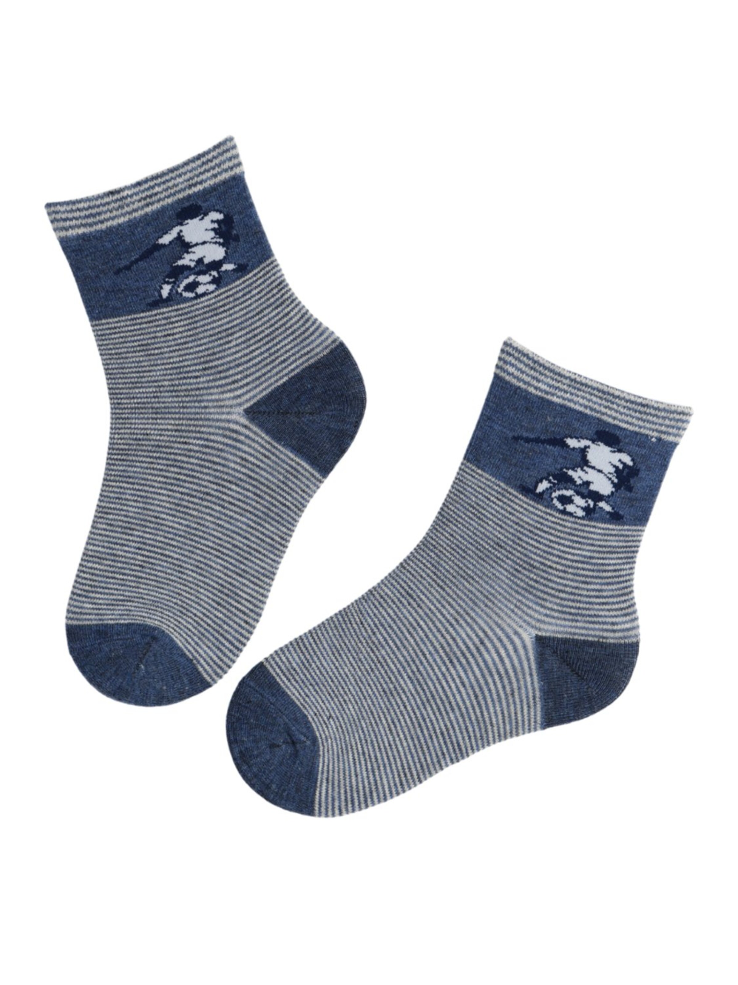 Sokisahtel Socken 'ARON'‌‌‌‌‌‌‌‌ in Blau: Vorderseite