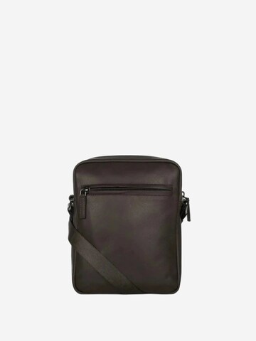 LANCASTER Paris - Bolso de hombro 'Lancaster Sacoche cuir de vachette SOFT VINTAGE Noir' en negro