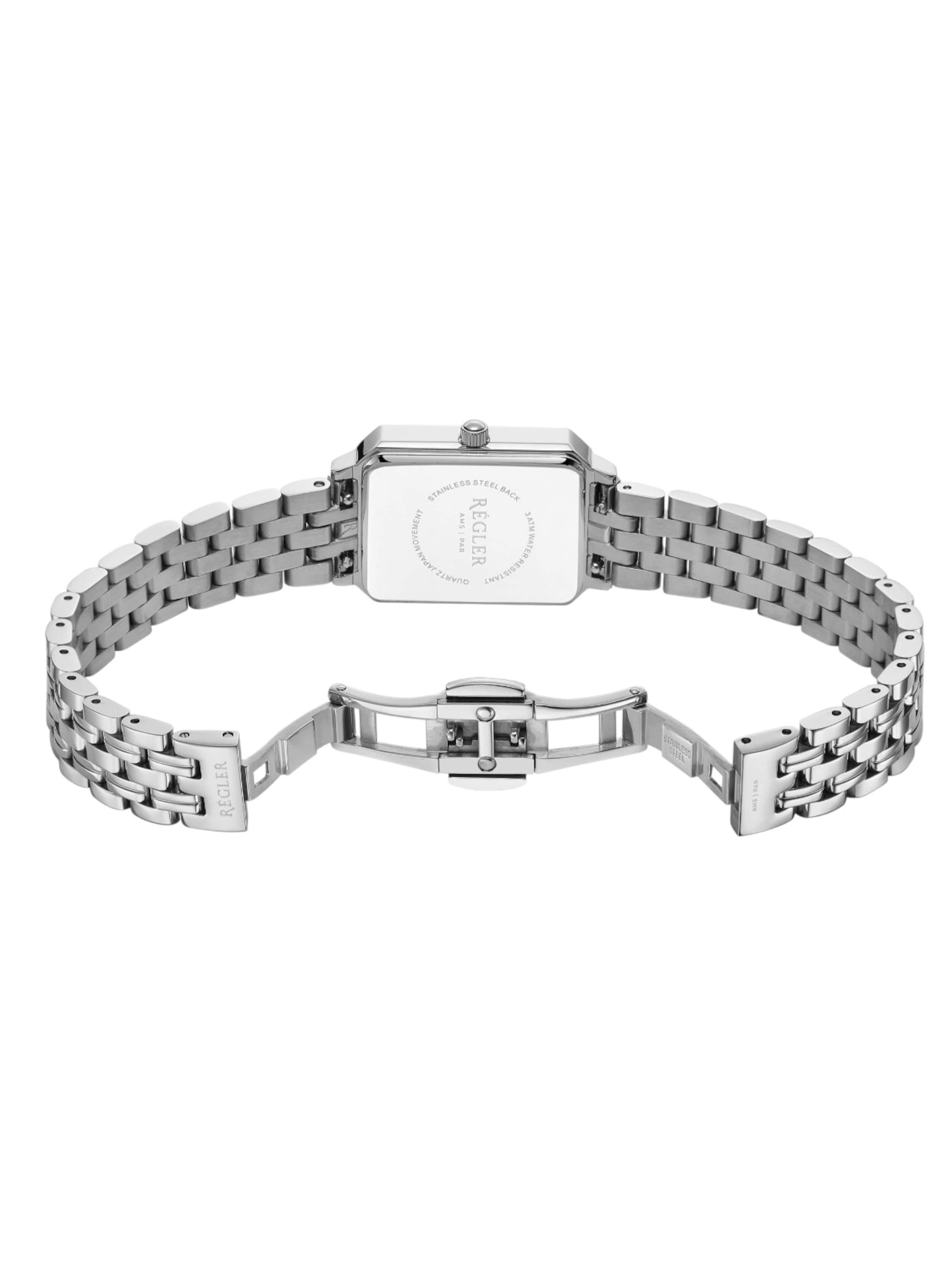 Montre à affichage analogique 'Régler Élégance Steel Silver - Silver' Régler en argent