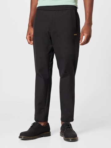 BOSS Normální Kalhoty 'Jax' – černá: přední strana