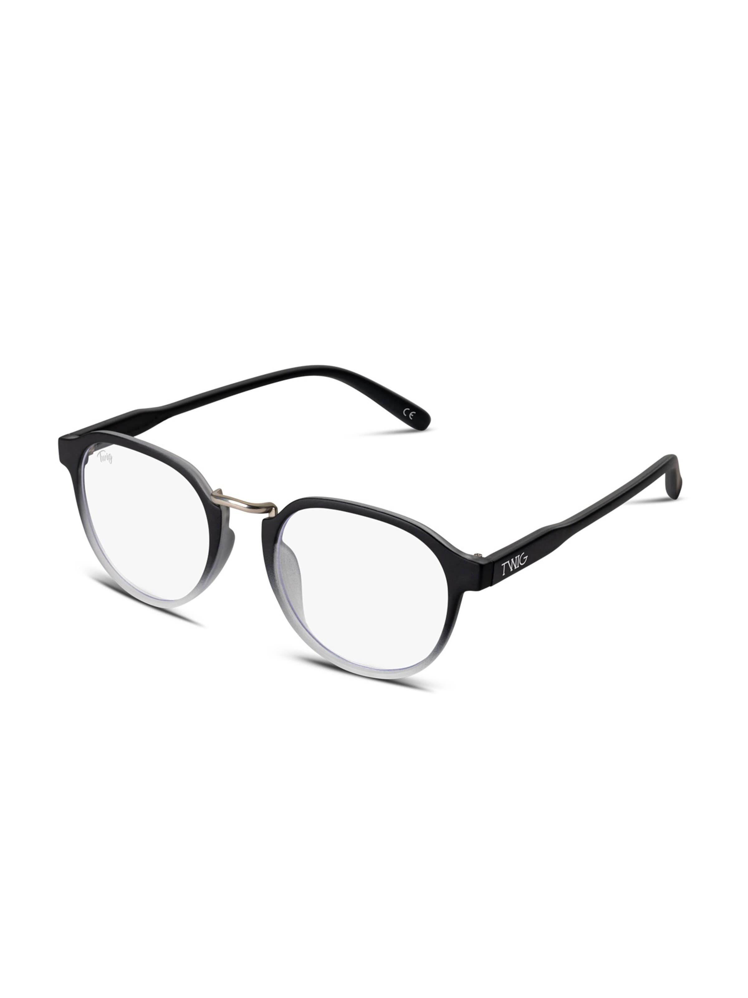 TWIG Concept Milano Glasses 'Redon' in Black: front
