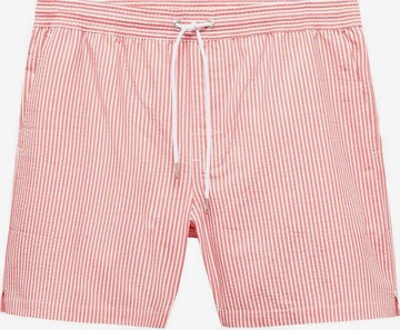 MANGO MAN Swim Trunks 'seer' in Red: front