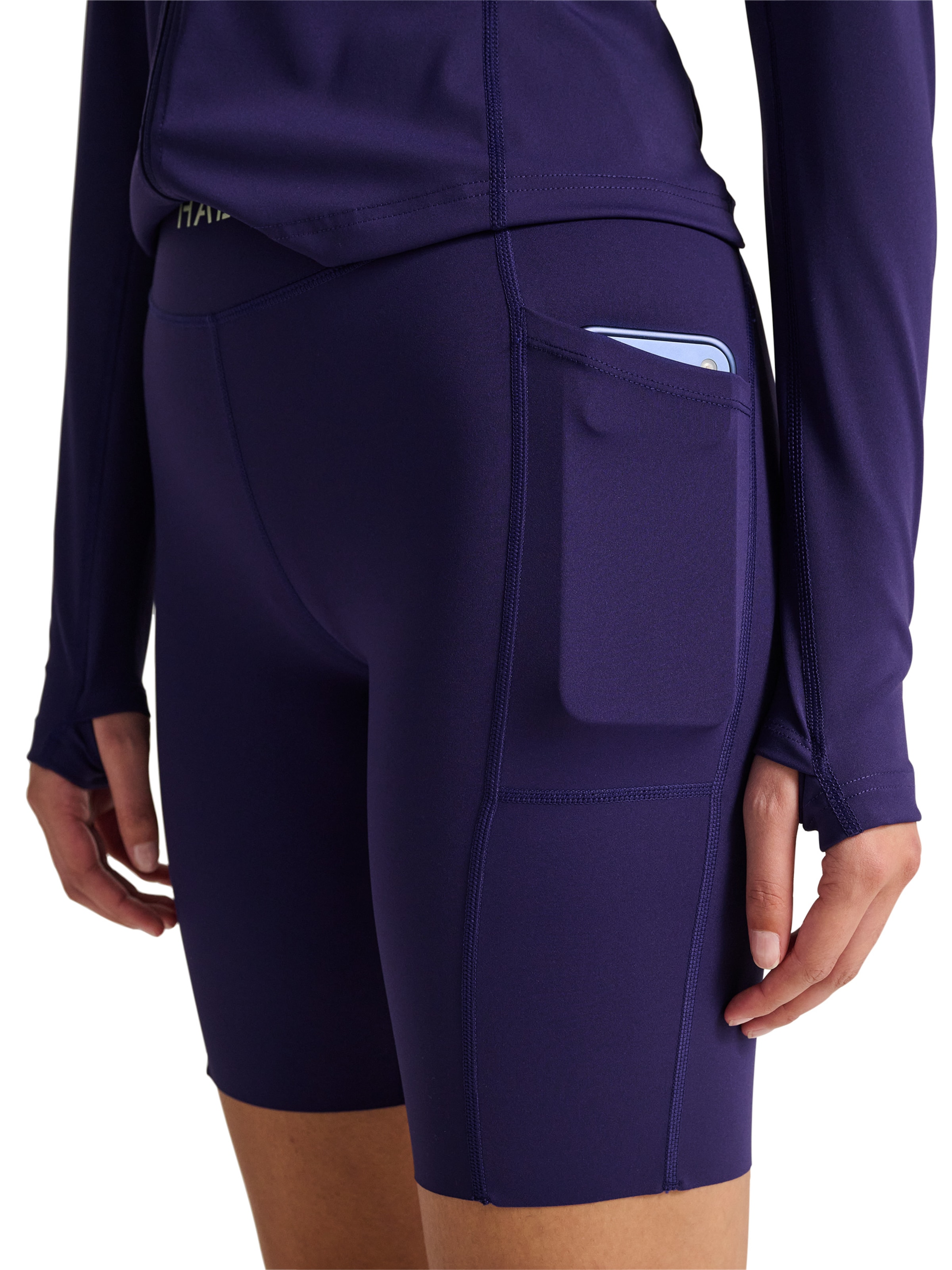 HALO Skinny Workout Pants in Purple