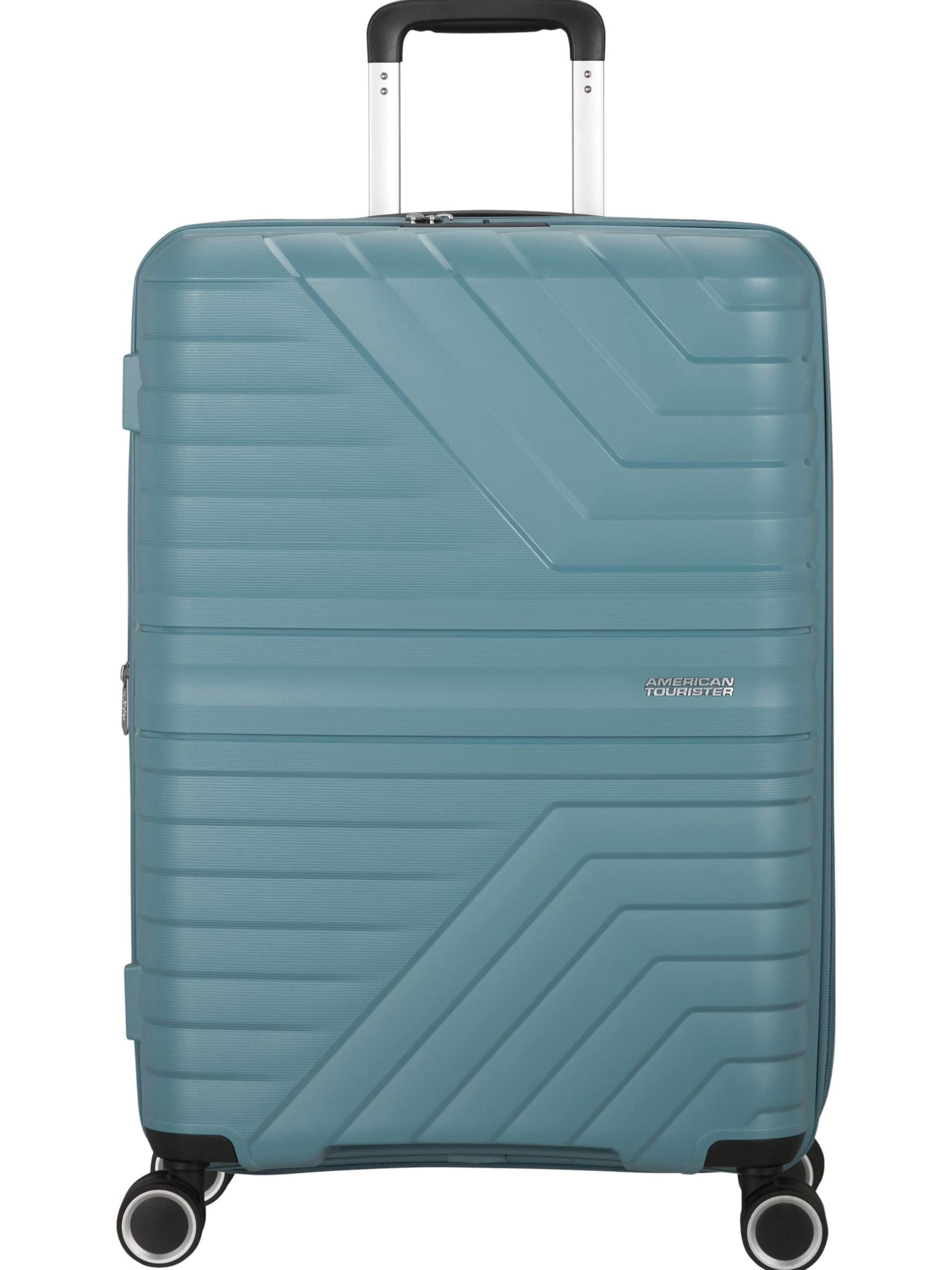 Trolley 'FLYTWIST SPINNER 67/24 TSA EXP' di American Tourister in blu: frontale