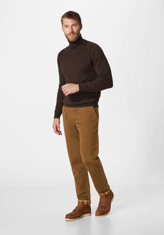 REDPOINT Slim fit Chino Pants in Brown