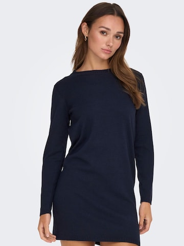 JDY Knitted dress 'Prime' in Blue