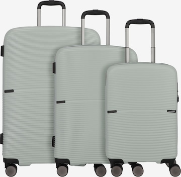 Worldpack Suitcase Set in Blue: front