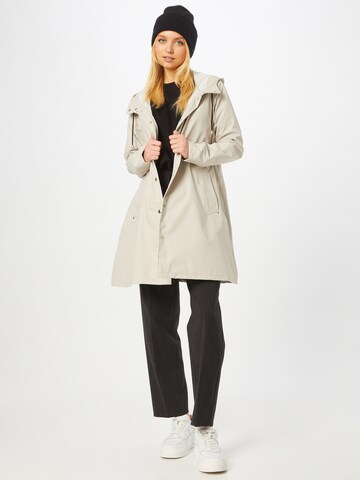 Stutterheim Between-Seasons Coat in Beige