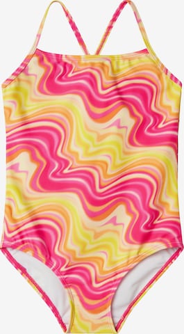 Maillot de bain 'NKFZELIA' NAME IT en rose : devant