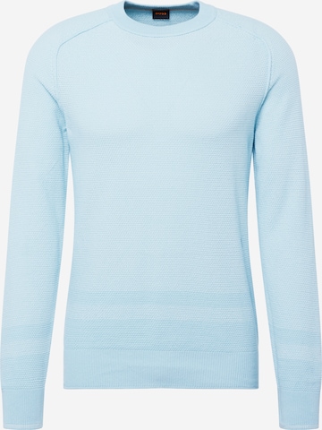BOSS Sweater 'Apok' in Blue: front