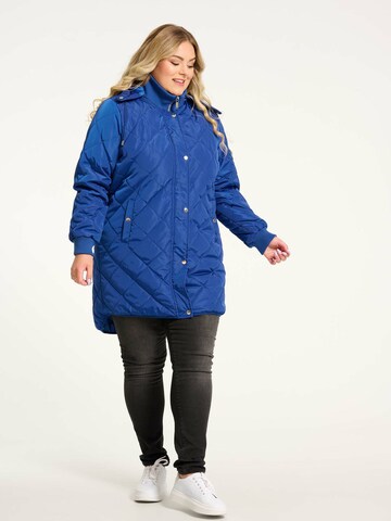 NO.1 by OX Winter Coat 'Isabel' in Blue