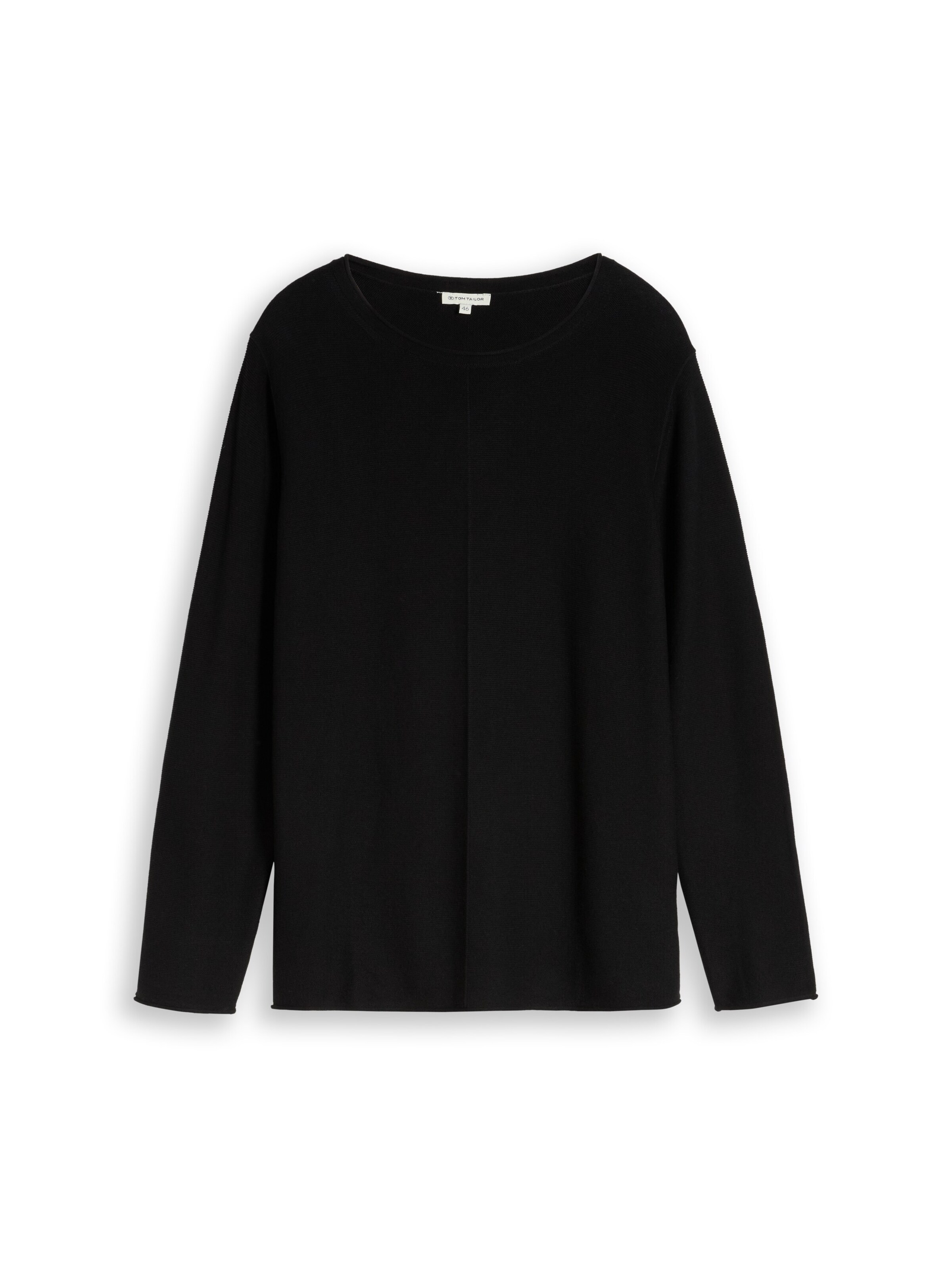 Pull-over Tom Tailor Women + en noir : devant