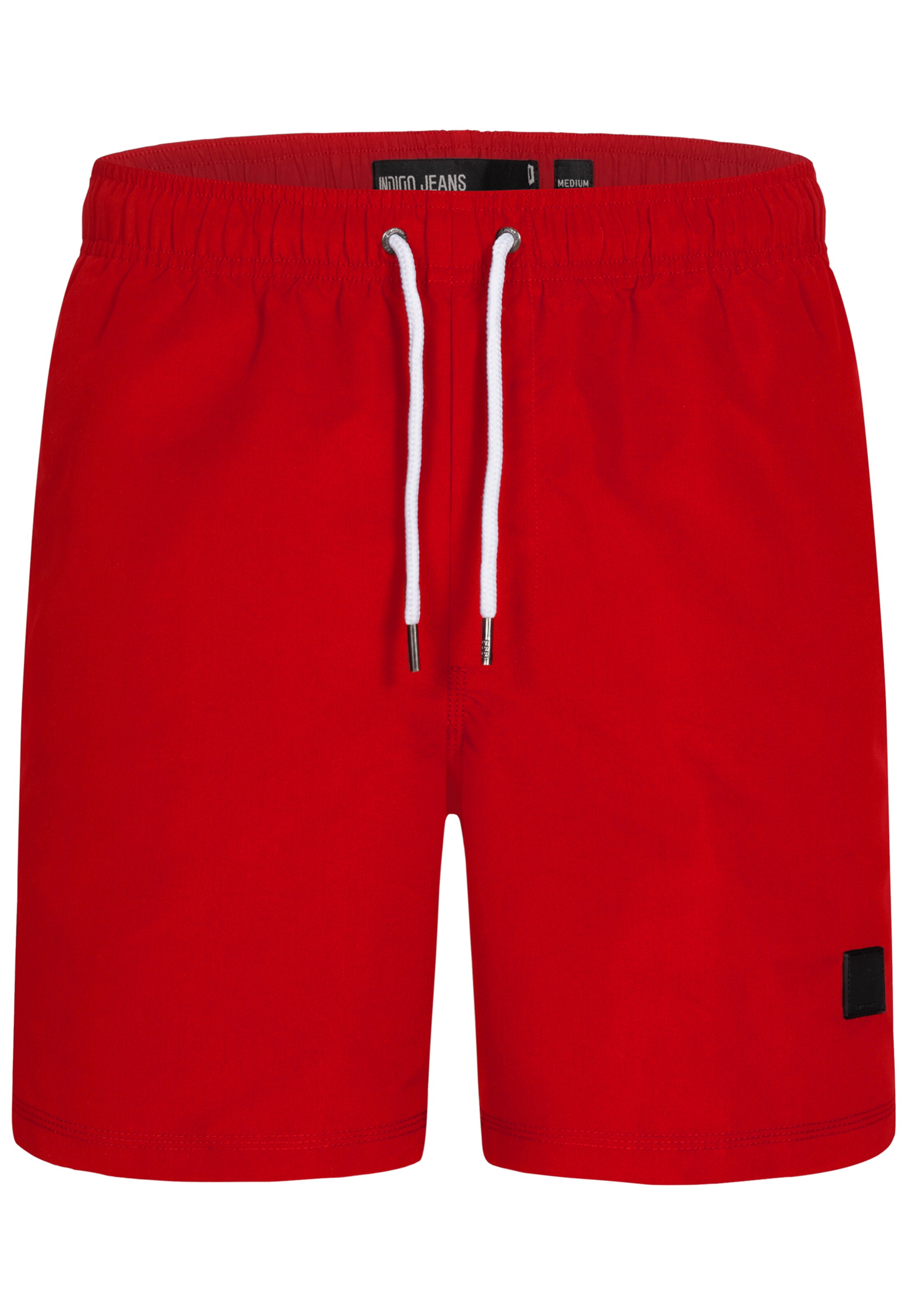 INDICODE JEANS Swimming shorts in Red: front