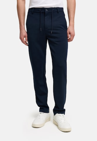 Regular Pantalon chino 'Harngate' Kronstadt en bleu