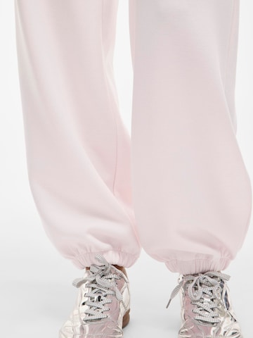 VILA Tapered Bukser 'VIReflect' i pink