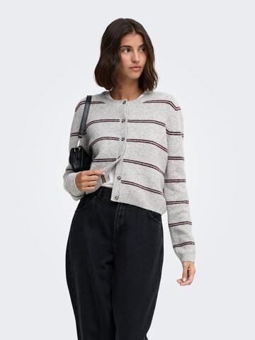 JDY Knit cardigan 'chloe' in Grey