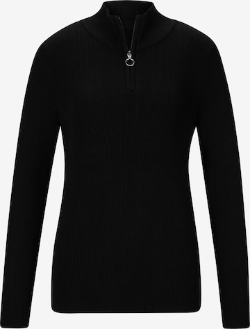 Pull-over heine en noir : devant