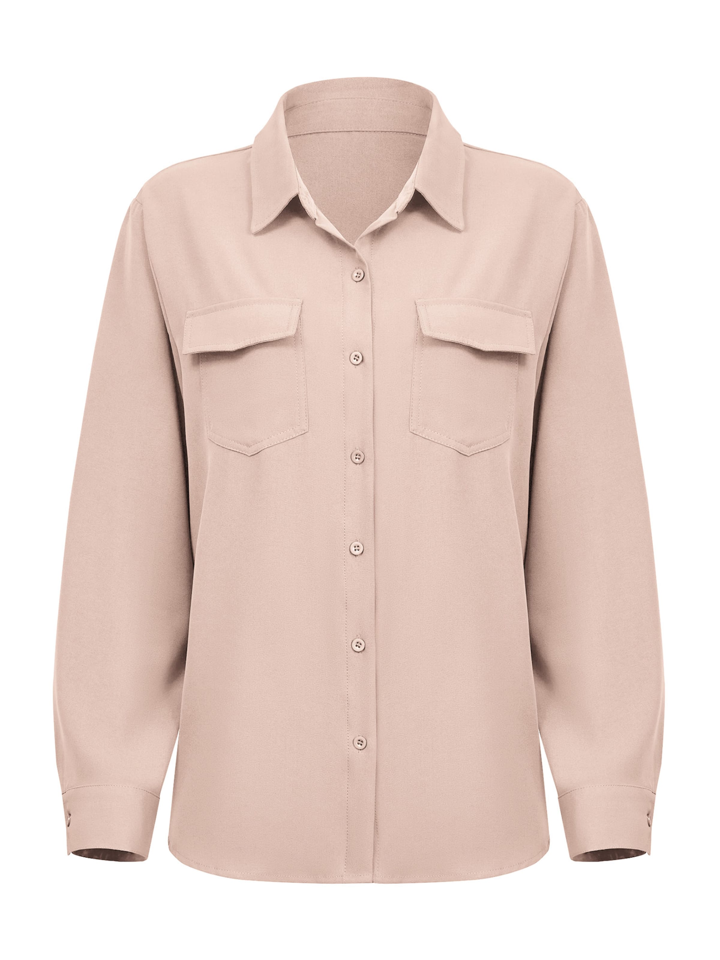 Chemisier Imily Bela en orange : devant